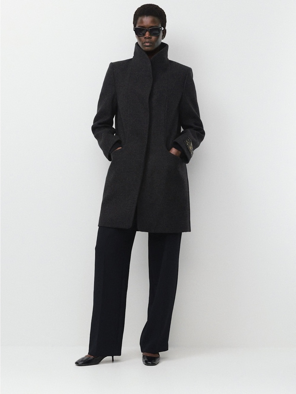 Aritzia The Cocoon Coat - Luxe Wool Cashmere